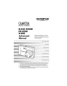 Handleiding Olympus FE-5500 Camedia Digitale camera