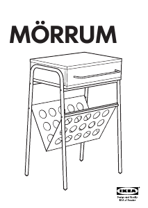Manual de uso IKEA MORRUM Mesilla de noche