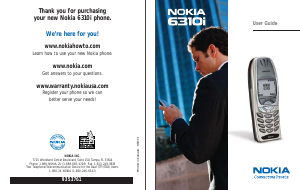 Handleiding Nokia 6310i Mobiele telefoon