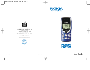 Handleiding Nokia 8290 Mobiele telefoon
