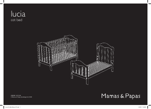 Handleiding Mamas & Papas Lucia Babybed