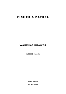 Bruksanvisning Fisher and Paykel WB60SDEB1 Värmelådan