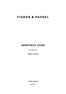 Bruksanvisning Fisher and Paykel OB30SDEPX3_N Ugn