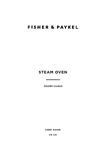 Bruksanvisning Fisher and Paykel OS24NDBB1 Ugn
