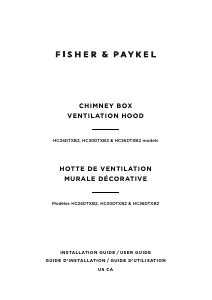 Mode d’emploi Fisher and Paykel HC30DTXB2_N Hotte aspirante