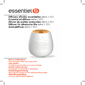 Bruksanvisning Essentiel B EDHE 2 Kea Aromspridare