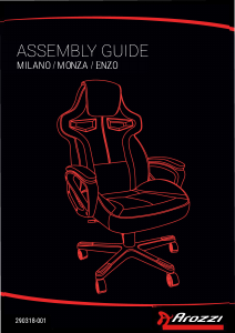 Manual de uso Arozzi Milano Silla de trabajo