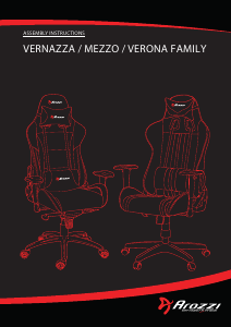 Hướng dẫn sử dụng Arozzi Verona Pro V2 Ghế văn phòng