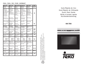 Manual Teka HX 790 Oven