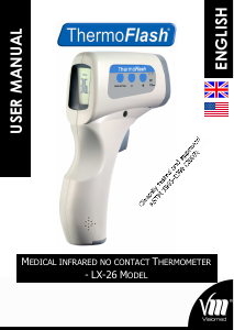 Manual ThermoFlash LX-26 Thermometer