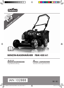 Manual Florabest IAN 102888 Lawn Mower