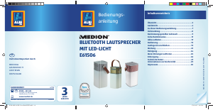 Bedienungsanleitung Medion MD 43300 Lautsprecher