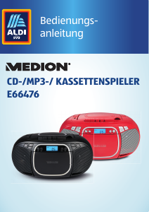 Bedienungsanleitung Medion LIFE E66476 (MD 44176) Stereoanlage