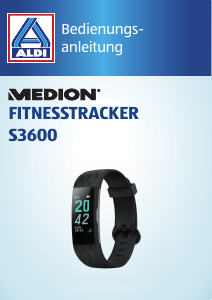 Bedienungsanleitung Medion LIFE S3600 (MD 61777) Aktivitätstracker