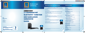 Bedienungsanleitung Medion MD 80122 Heimkinosystem