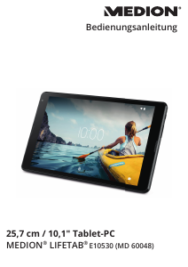 Bedienungsanleitung Medion Lifetab E10530 (MD 60048) Tablet