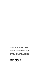 Bedienungsanleitung Therma DZ 55.1 Dunstabzugshaube