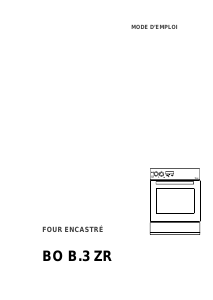 Mode d’emploi Therma BO B.3 ZR Four
