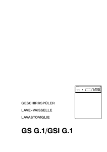 Bedienungsanleitung Therma GSI G.1 Geschirrspüler