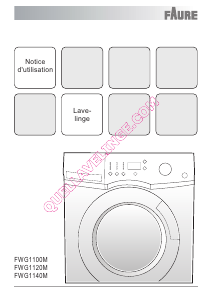 Mode d’emploi Faure FWG1100M Lave-linge