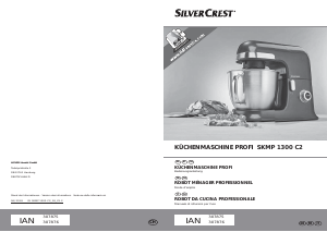 Manuale SilverCrest SKMP 1300 C2 Impastatrice planetaria