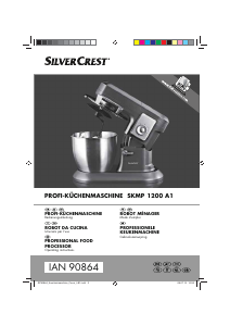 Manuale SilverCrest IAN 90864 Impastatrice planetaria