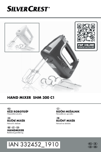 Használati útmutató SilverCrest IAN 332452 Kézi mixer