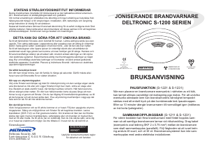 Bruksanvisning Deltronic S-1200 Brandvarnare