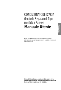 Manuale LG ASUH186TKA2 Condizionatore d’aria