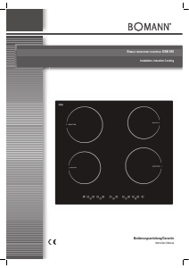 Bedienungsanleitung Bomann EBK 959 Kochfeld