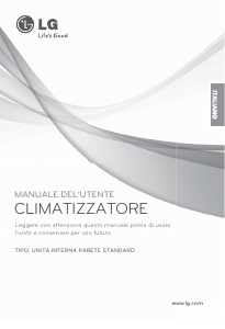 Manuale LG AS-H126UWM0 Condizionatore d’aria