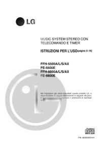 Εγχειρίδιο LG FFH-515AD Στερεοφωνικό σετ