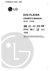 Manuale LG DF9900 Lettore DVD