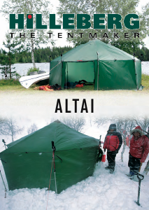 Manual Hilleberg Altai Tent