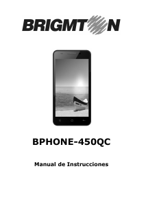 Handleiding Brigmton BPHONE-450QC Mobiele telefoon
