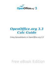 Bruksanvisning OpenOffice Calc 3.3