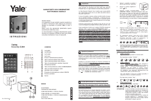 Manuale Yale 392.20AT Casseforte