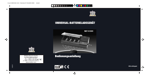 Bedienungsanleitung Topcraft MD 10359 Akkuladegerät