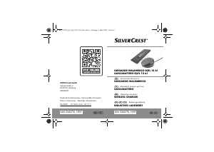 Bedienungsanleitung SilverCrest SQTL 10 A1 Drahtloses ladegerät