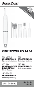 Manual SilverCrest IAN 285933 Eyebrow Trimmer