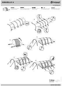 Manual Outwell Amarillo 6 Tent