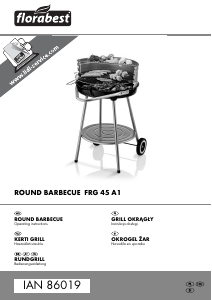 Manual Florabest IAN 86019 Barbecue