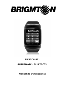 Bruksanvisning Brigmton BWATCH-BT1 Smart klocka