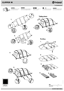 Manual Outwell Clipper M Tent