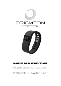Manual Brigmton BSPORT-11-R Activity Tracker