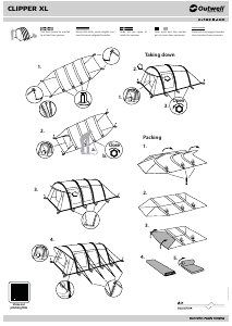 Manual Outwell Clipper XL Tent