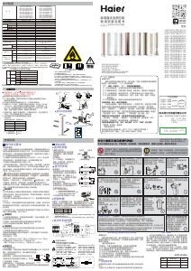 说明书 海尔 KFR-72LW/06TCA81U1 空调