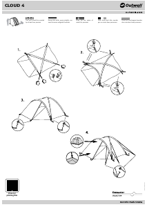 Manual Outwell Cloud 4 Tent