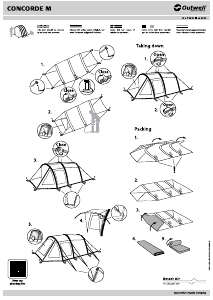 Manual Outwell Concorde M Tent