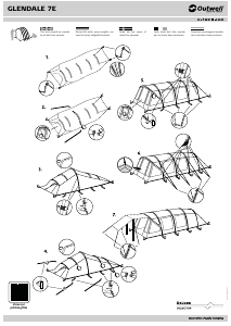 Manual Outwell Glendale 7E Tent